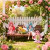 Tashce Small Fairy Figures, Fairy Garden Accessories, 4-Piece Miniature Decor view 4