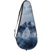 VAPOKF Two Wolf on Snow Mountain Top Tennis Racket Bag for 2 Rackets view 1