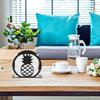 2 Decorative Black Iron Napkin Holders view 4