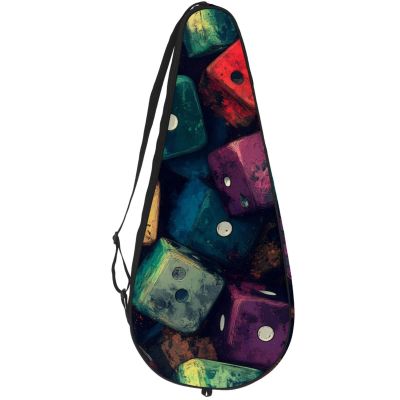 VAPOKF Tennis Racket Bag, Tennis Racket Cover, Paddle Bag, Holds Up to 2 Rackets