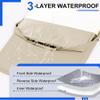 WLXFF Outdoor Bench Cushion, Waterproof, Non-Slip, Washable, No. 2, 100 x 40 x 5 cm view 2