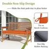 WLXFF Waterproof Leather Bench Cushion, No. 16, 140 x 50 x 5 cm view 4