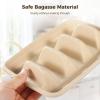 50 Disposable 3-Compartment Taco Plates view 4