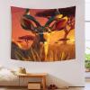kaiyun 180 x 230 cm Kudu African Savanna 3D-Printed Tapestry Wall Art view 3