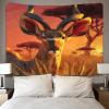 kaiyun 180 x 230 cm Kudu African Savanna 3D-Printed Tapestry Wall Art view 4