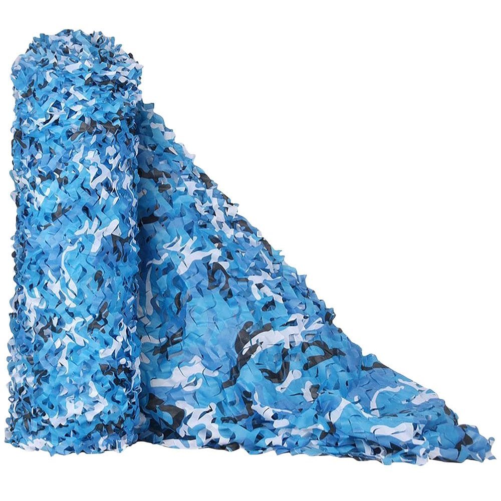 TAUIANE Camouflage Net, Blue, 8 x 8 m