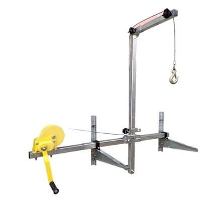 Heavy-Duty AC Installation Kit with 20 m Folding Cable Winch