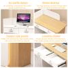UULBDCD Wooden Reception Desk with Drawers and Cabinets view 4