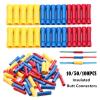 50 Insulated Crimp Butt Connectors, BV1.25/BV2.5/BV5.5, Yellow view 2