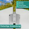 PRIOstahl 90° Corner Glass Clamp, V4A Stainless Steel, for 6 mm Glass, 53 × 45 × 25 mm view 3