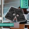 PRIOstahl 90° Corner Glass Clamp, V4A Stainless Steel, for 6 mm Glass, 53 × 45 × 25 mm view 4