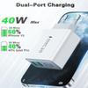 40W 4-Port USB-C Charger with 2M USB-C Cable view 2