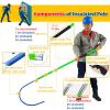High-Voltage Insulated Rescue Hook Pole, Fiberglass, for 10 kV, 35 kV, 110 kV and 220 kV Power Plants view 3
