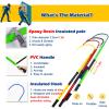 High-Voltage Insulated Rescue Hook Pole, Fiberglass, for 10 kV, 35 kV, 110 kV and 220 kV Power Plants view 4