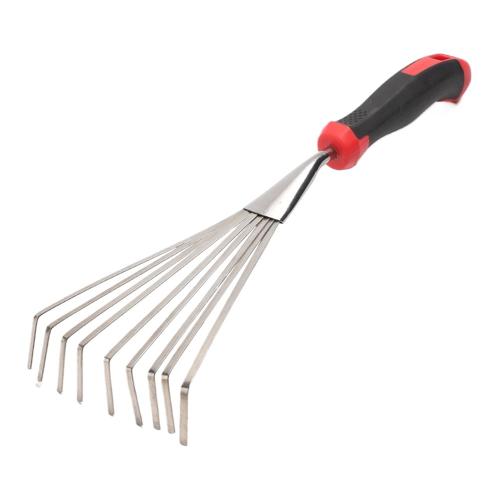 Hand Rake, Manual Non-Slip Grass Remover