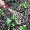Hand Rake, Manual Non-Slip Grass Remover view 3