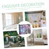 Operitacx Vintage Privacy Window Film, Static Cling, Removable view 3