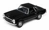 Mercedes-Benz 1963 230SL Die-Cast Model Car with Pull-Back Motor, Welly, Black view 1