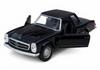 Mercedes-Benz 1963 230SL Die-Cast Model Car with Pull-Back Motor, Welly, Black view 2