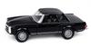 Mercedes-Benz 1963 230SL Die-Cast Model Car with Pull-Back Motor, Welly, Black view 3