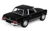 Mercedes-Benz 1963 230SL Die-Cast Model Car with Pull-Back Motor, Welly, Black view 4