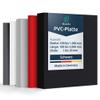 diconfa Black PVC Sheet, Made to Measure, 1–30 mm Thick, 300 × 1700 mm, 6 mm Thick view 1