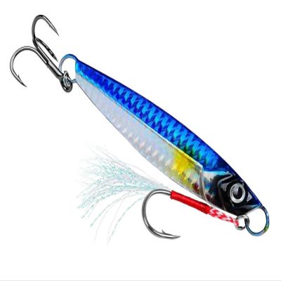 ACTINPANT Metal Jig Fishing Lure, 24 g, Double Hook