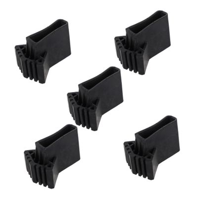 KONTONTY 5-Pack Non-Slip Protective Mats for Telescoping Ladder Feet