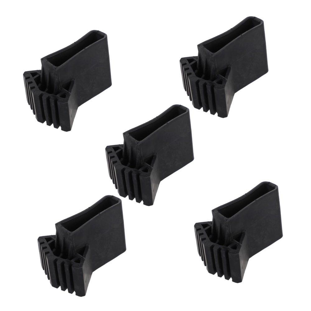 KONTONTY 5-Pack Non-Slip Protective Mats for Telescoping Ladder Feet