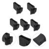 KONTONTY 5-Pack Non-Slip Protective Mats for Telescoping Ladder Feet view 3