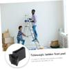 KONTONTY 5-Pack Non-Slip Protective Mats for Telescoping Ladder Feet view 4