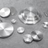 QUARKZMAN Round Aluminum Discs, Silver, M6 Thread, 25 mm, 4-Pack view 4