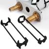 Multifunctional Faucet Basin Wrench, 2-Piece Set, for Easy Pipe Installation and Removal with 360-Degree Rotation view 4