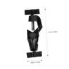 JUMPLAWN 2-Piece Adjustable Boss Head Right-Angle Clamps for Laboratory and Woodworking view 2