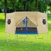Trampoline Tent - Foldable Waterproof Sunshade Cover view 3