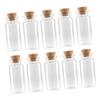 3 ml Glass Storage Bottles with Wooden Corks, 100-Pack view 1