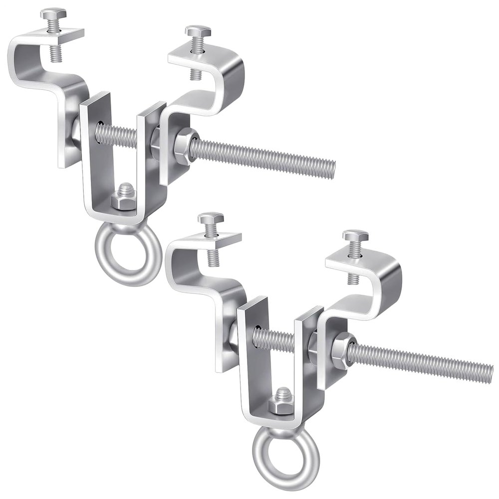 Heavy-Duty Steel Beam Clamp, Adjustable