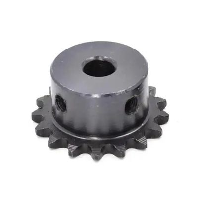 Roller Chain Sprocket, 1 Piece, 11–26 Teeth, 04C, 45# Steel, 5–18 mm Bore, Industrial Chain Drive Sprocket (16 Teeth, 17 mm)