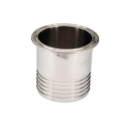 Fit Tube I.D. 102 mm Barb 4" Tri-Clamp 304 Stainless Steel Pipe Fitting