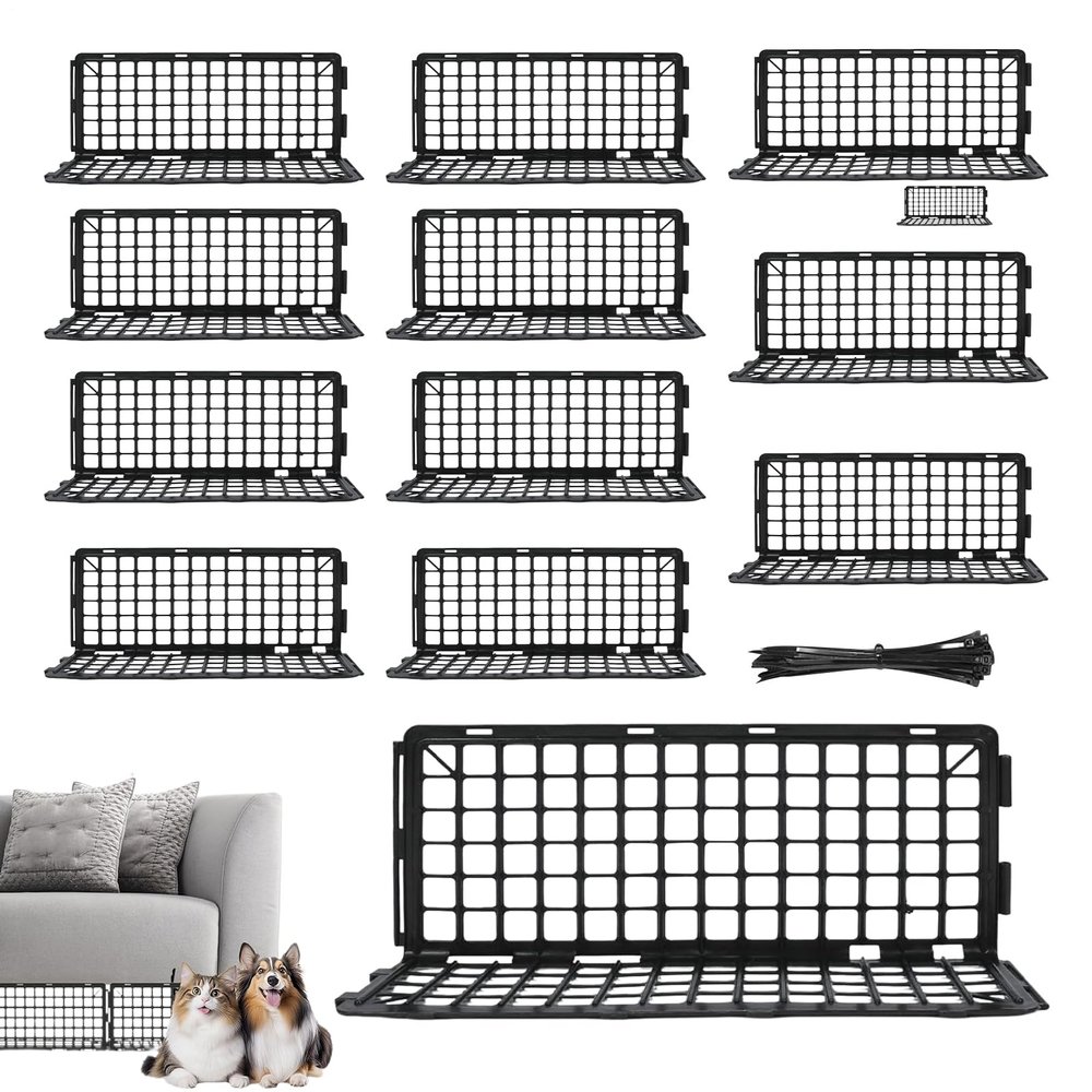 Furniture Under-Sofa Blockers - Pet Protection Barrier, 12 Pieces