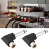 VGOL 5-Pack 6.3 mm Mono Jack Plug to RCA Female Adapters view 2