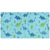 3-Ring Binder with Pockets, Cute Cartoon Dinosaurs, Blue-Green, D-Ring, 2-Pack view 2