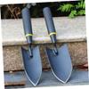 ifundom Hand Garden Trowel Made of Thick Manganese-Silicon Steel, Ergonomic Shovel for Precise Planting, Suitable for Bonsai and Succulents, Black, Durable and Rust-Resistant view 2
