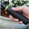 ifundom Hand Garden Trowel Made of Thick Manganese-Silicon Steel, Ergonomic Shovel for Precise Planting, Suitable for Bonsai and Succulents, Black, Durable and Rust-Resistant view 4