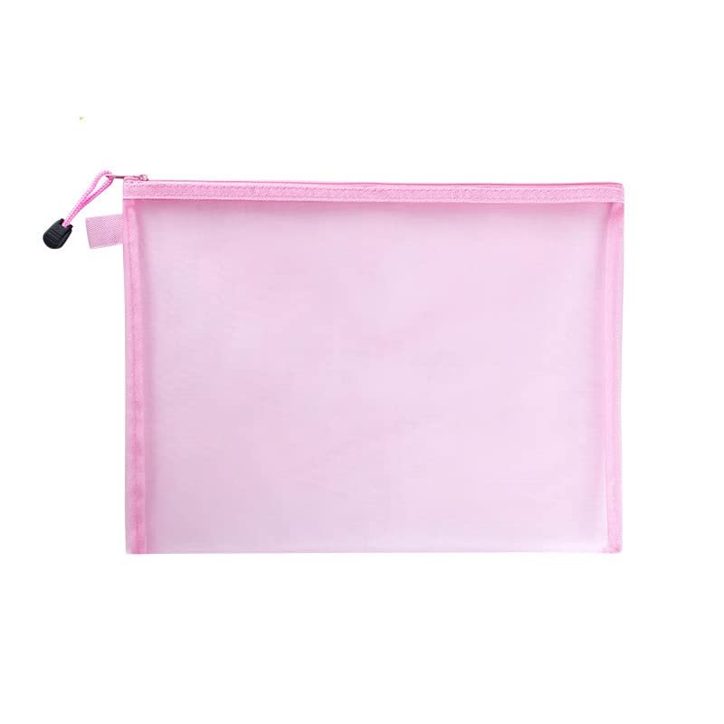 suxuMhao 6-Pack A4 Zipper Document Pouches, Mesh File Bags