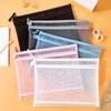 suxuMhao 6-Pack A4 Zipper Document Pouches, Mesh File Bags view 3