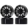 GTVNPOA RC Aluminum Alloy Hubs, 1.9-Inch Beadlock Wheels, 4-Piece Set view 1