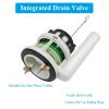Zymjzbetic 3-Inch Toilet Flush Valve, One-Piece Replacement Kit with Two Silicone Gaskets for Home Bathrooms view 2