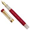 Ranvi Jinhao 100 Fountain Pen, Fine Nib, Gold Trim, Red view 2