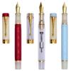 Ranvi Jinhao 100 Fountain Pen, Fine Nib, Gold Trim, Red view 4